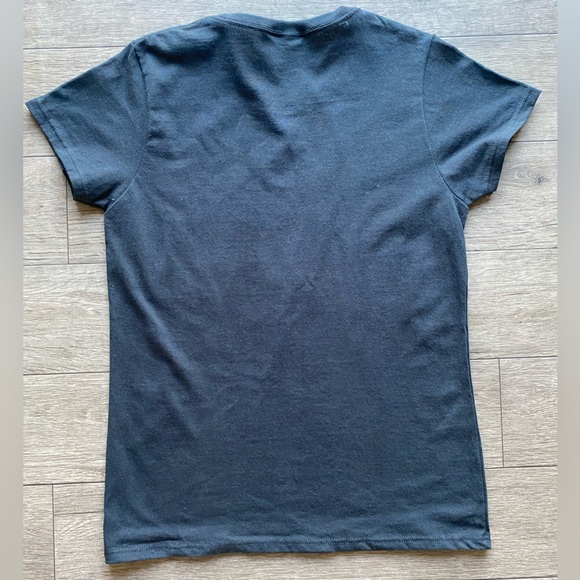 Woman’s Patriotic T-Shirt ‘I Stand For The Flag’ Black T-Shirt - Picture 6 of 6